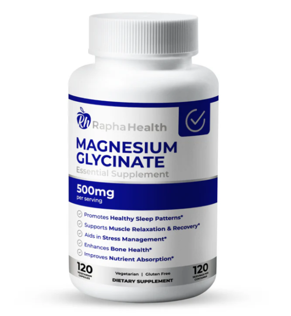 Glicinato de Magnesio Rapha Health