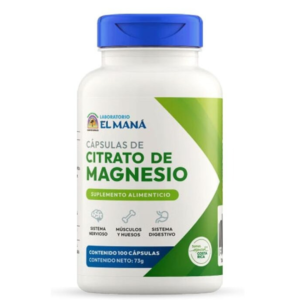 Citrato de Magnesio El Maná