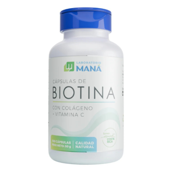 Colágeno + Biotina + Vitamina C El Maná