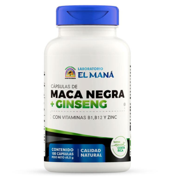 Maca Negra + Ginseng El Maná