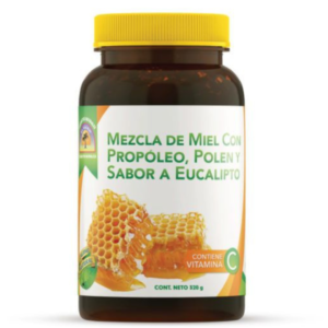19 Miel con Propóleo y Polen con sabor a Eucalipto El Maná