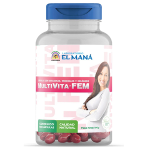 36 Multivita Fem El Maná