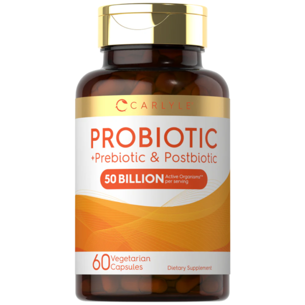 Diseño sin título (2) Prebiotic, Probiotic & Post Biotic 50 Billion
