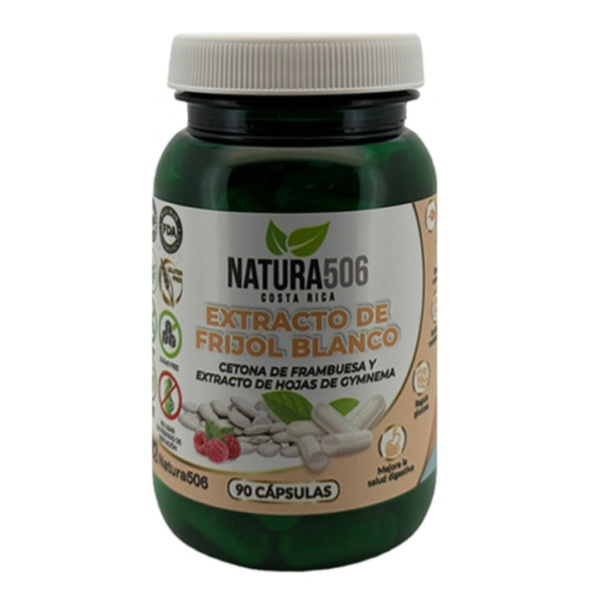 Extracto de Frijol Blanco, Cetona de Frambuesa y Gymnema