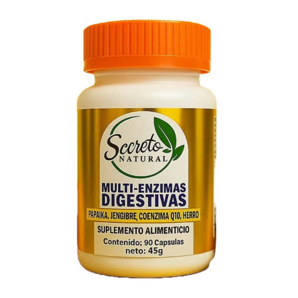 Multi Enzimas Digestivas Secreto Natural
