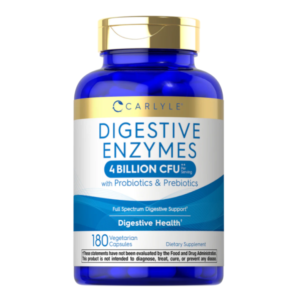 Enzimas Digestivas con Probióticos y Prebióticos