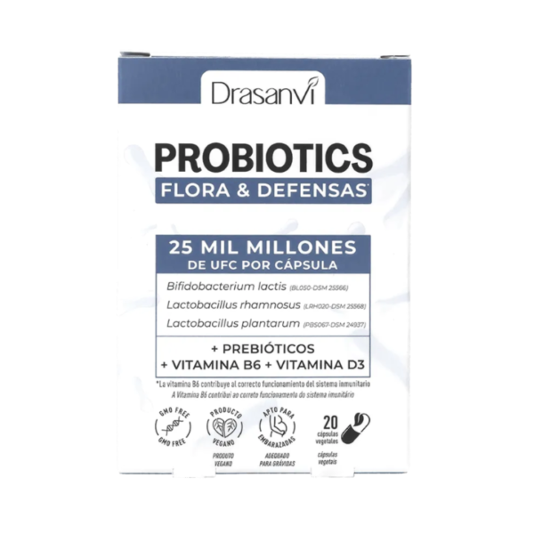 Probióticos Flora & Defensas Drasanvi