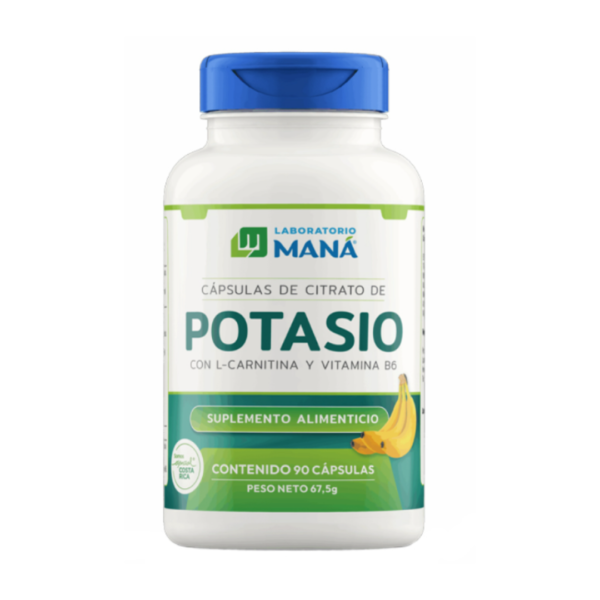 Potasio + Vitamina B6 y L-Carnitina El Maná