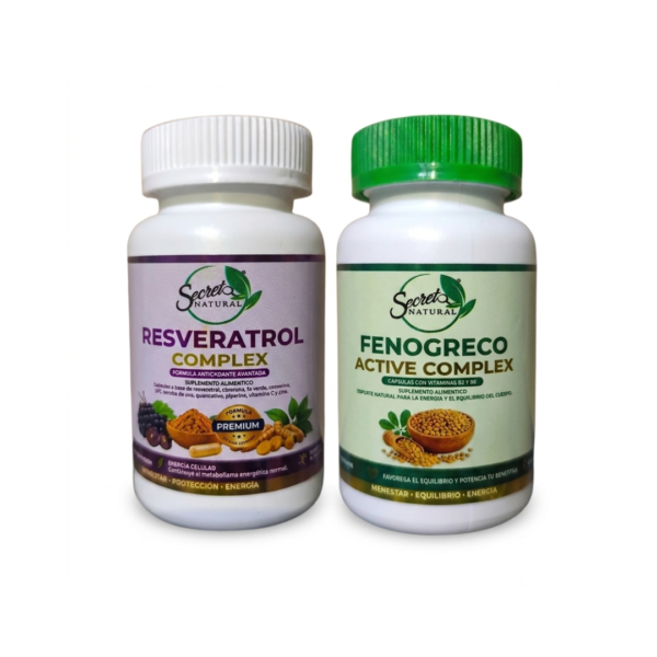 Pack Resveratrol y Fenogreco Secreto Natural