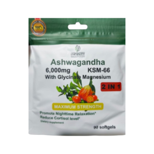 Ashwagandha KSM-66 y Glicinato de Magnesio