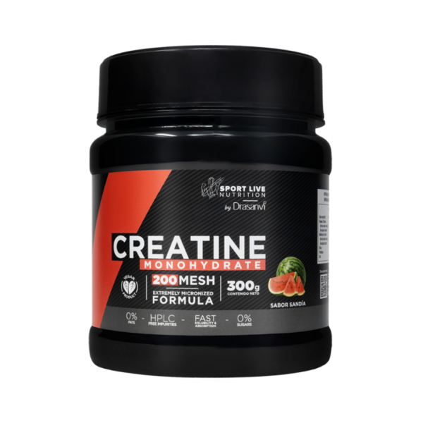 Creatina 200 MESH 300 g Sabor Sandía Sport Live Drasanvi