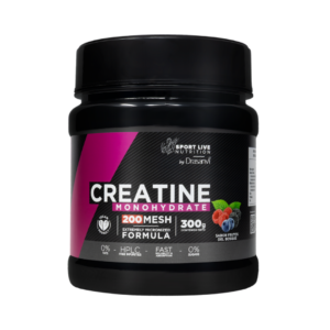 Creatina 200 MESH 300 g Sabor Frutos del Bosque Sport Live Drasanvi